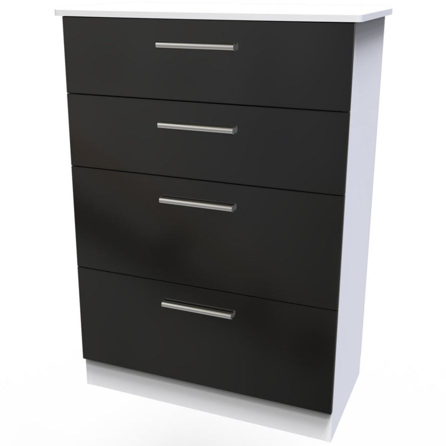 Knightsbridge Deep 4 Drawer Chest