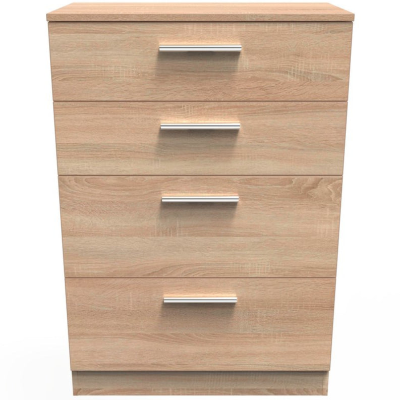 Knightsbridge Deep 4 Drawer Chest