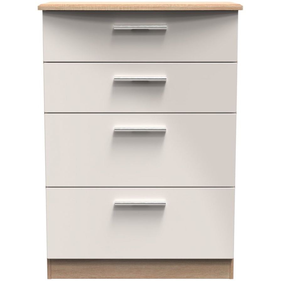 Knightsbridge Deep 4 Drawer Chest
