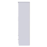 Knightsbridge Tall 2 Door 2 Drawer Double Mirrored Wardrobe