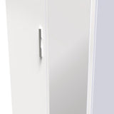 Knightsbridge Tall 2 Door 2 Drawer Double Mirrored Wardrobe