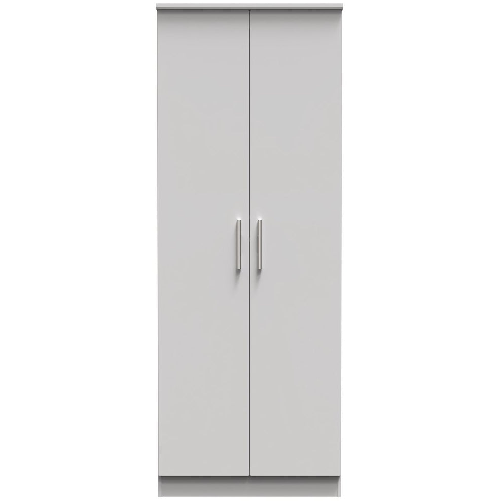Knightsbridge Tall 2 Door Double Wardrobe