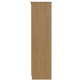 Knightsbridge Tall 2 Door Double Wardrobe