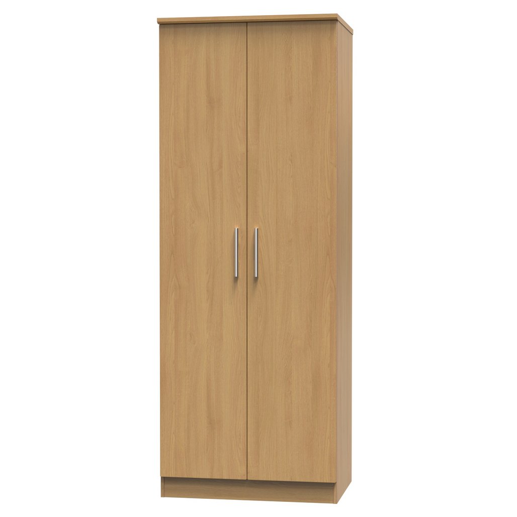 Knightsbridge Tall 2 Door Double Wardrobe