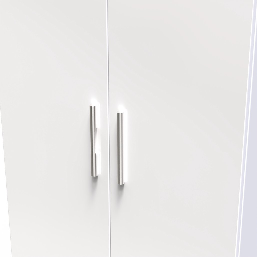 Knightsbridge Tall 2 Door Double Wardrobe