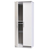 Knightsbridge Tall 2 Door Double Wardrobe