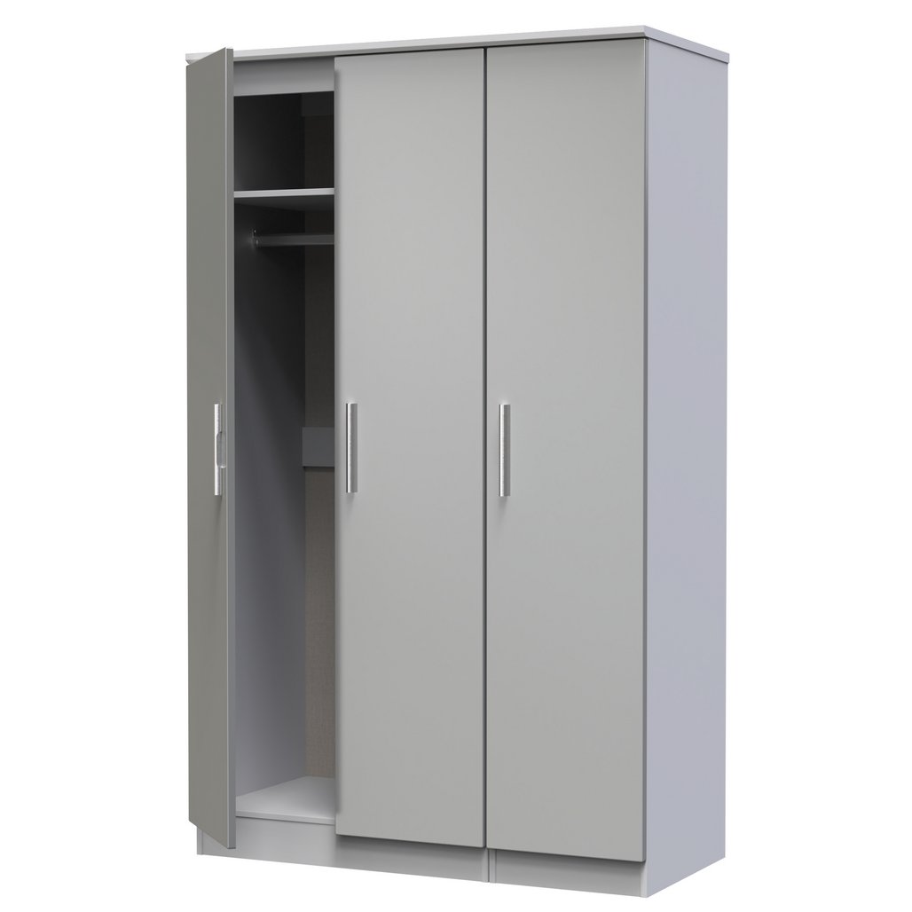 Knightsbridge 3 Door Triple Wardrobe