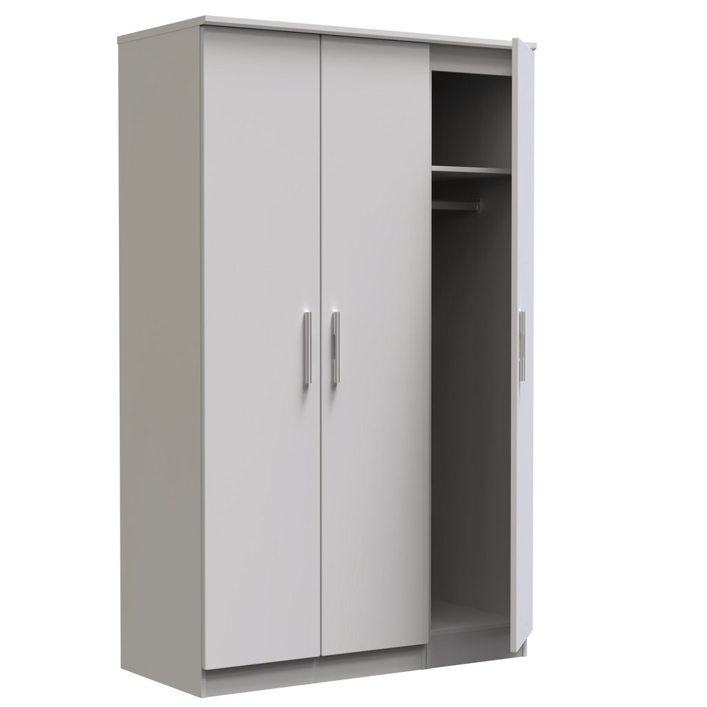 Knightsbridge 3 Door Triple Wardrobe