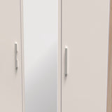 Knightsbridge Mirrored 3 Door Triple Wardrobe