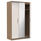 Knightsbridge Mirrored 3 Door Triple Wardrobe