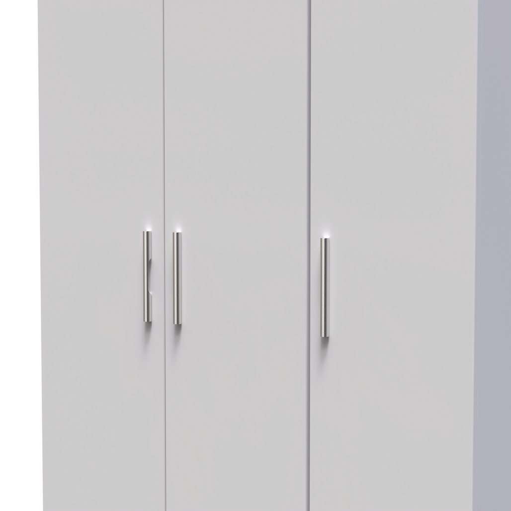 Knightsbridge Tall 3 Door Triple Wardrobe