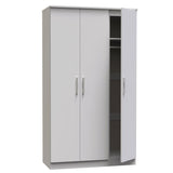 Knightsbridge Tall 3 Door Triple Wardrobe