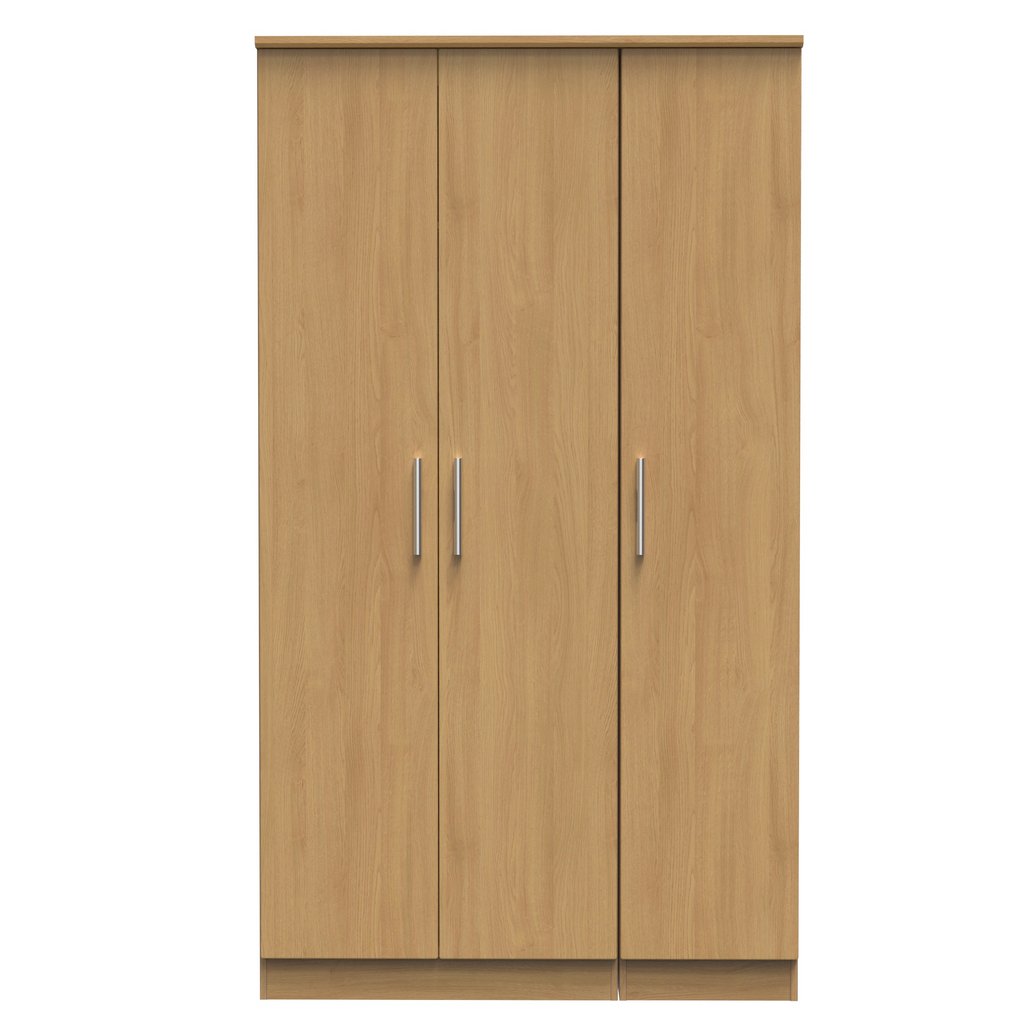 Knightsbridge Tall 3 Door Triple Wardrobe
