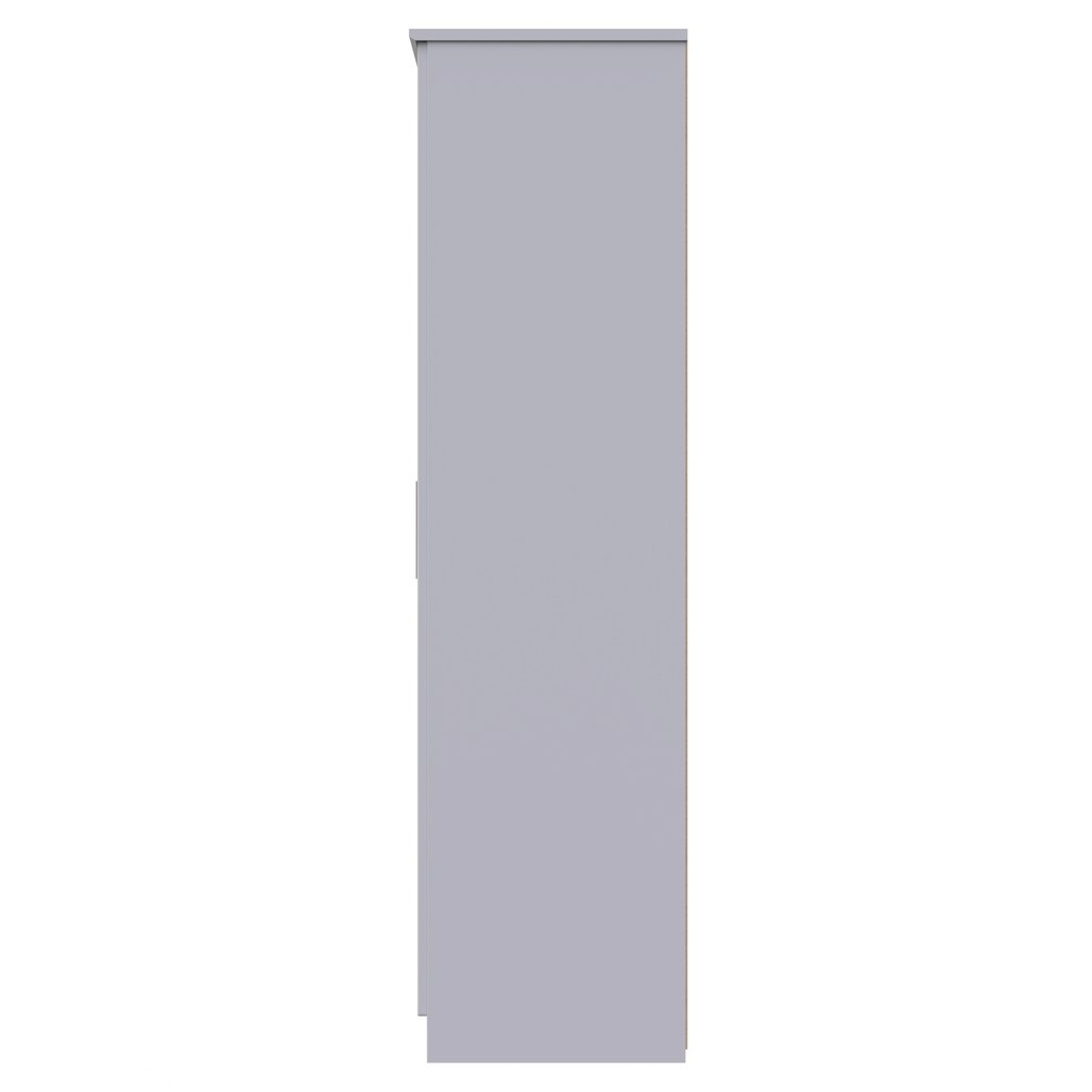 Knightsbridge Tall Large 2 Drawer 3 Door Triple Wardrobe