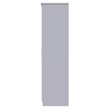Knightsbridge Tall Large 2 Drawer 3 Door Triple Wardrobe