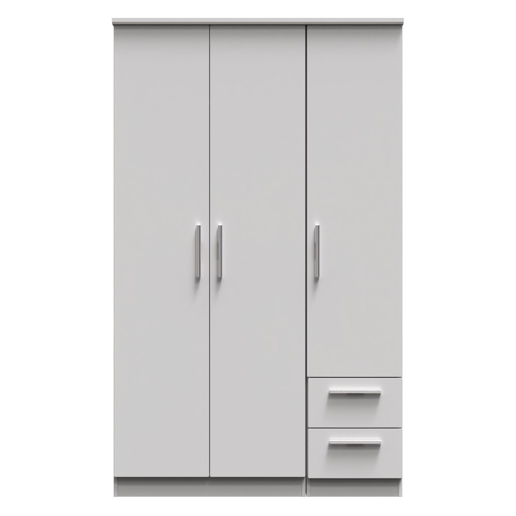 Knightsbridge 2 Drawer 3 Door Triple Wardrobe