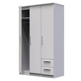 Knightsbridge 2 Drawer 3 Door Triple Wardrobe