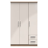 Knightsbridge 2 Drawer 3 Door Triple Wardrobe
