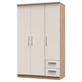 Knightsbridge 2 Drawer 3 Door Triple Wardrobe