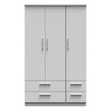 Knightsbridge 4 Drawer 3 Door Triple Wardrobe