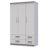 Knightsbridge 4 Drawer 3 Door Triple Wardrobe