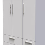 Knightsbridge 4 Drawer 3 Door Triple Wardrobe