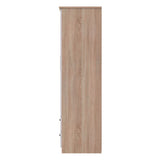 Knightsbridge 4 Drawer 3 Door Triple Wardrobe