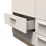 Knightsbridge 4 Drawer 3 Door Triple Wardrobe