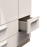 Knightsbridge 4 Drawer 3 Door Triple Wardrobe