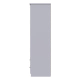 Knightsbridge Mirrored 4 Drawer 3 Door Triple Wardrobe