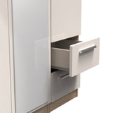 Knightsbridge Mirrored 2 Door 3 Door Wardrobe