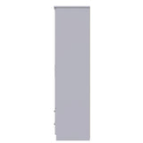 Knightsbridge Tall 2 Drawer 3 Door Triple Wardrobe