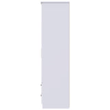 Knightsbridge Tall 4 Drawer 3 Door Triple Wardrobe