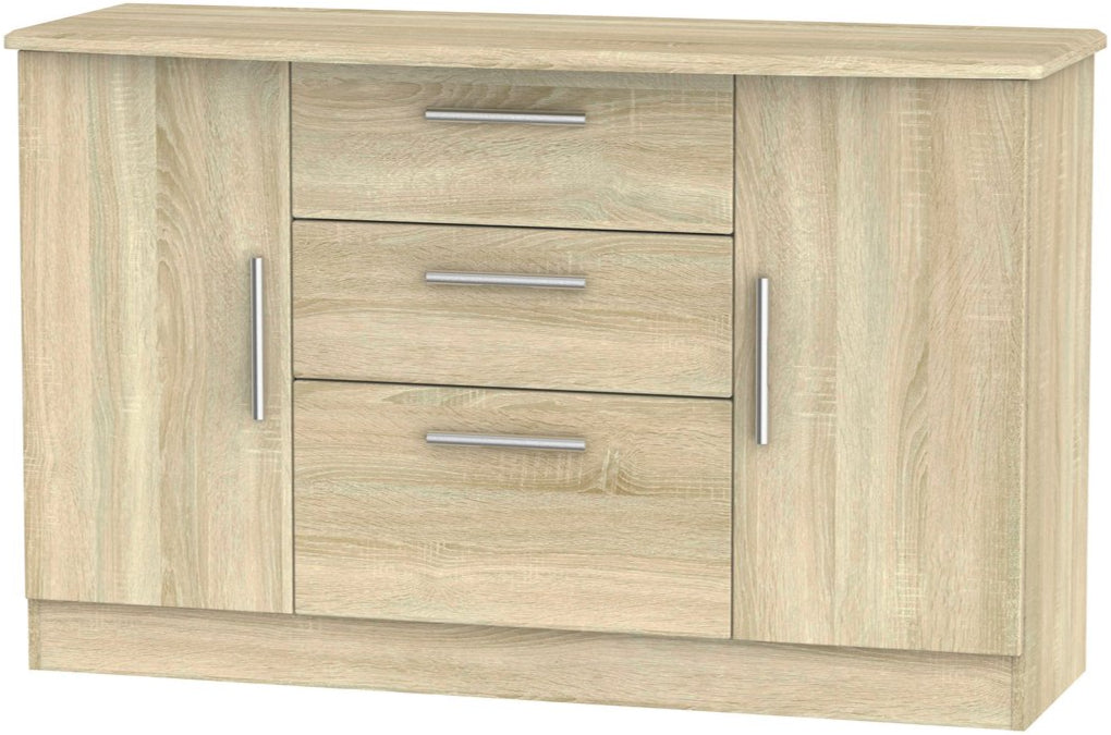 Knightsbridge 2 Door 3 Drawer Sideboard