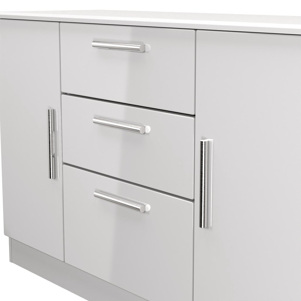Knightsbridge 2 Door 3 Drawer Sideboard