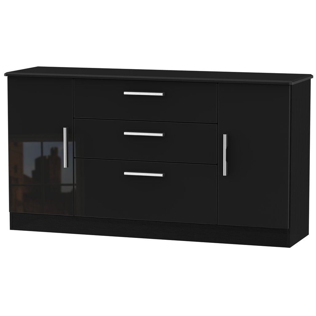 Knightsbridge Wide 2 Door 3 Drawer Sideboard