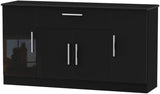 Knightsbridge Wide 4 Door 1 Drawer Sideboard