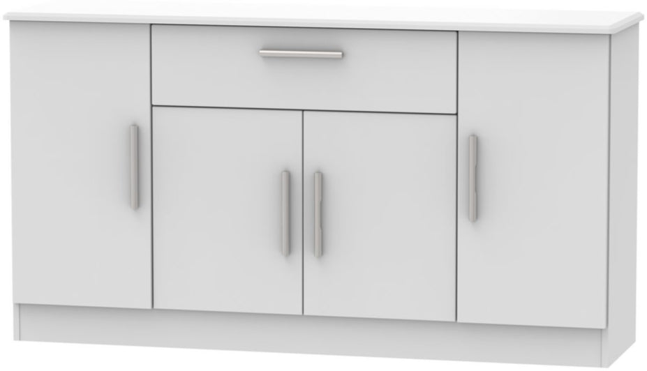 Knightsbridge Wide 4 Door 1 Drawer Sideboard