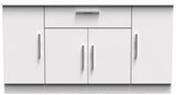 Knightsbridge Wide 4 Door 1 Drawer Sideboard