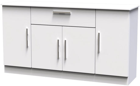Knightsbridge Wide 4 Door 1 Drawer Sideboard