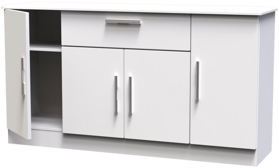 Knightsbridge Wide 4 Door 1 Drawer Sideboard