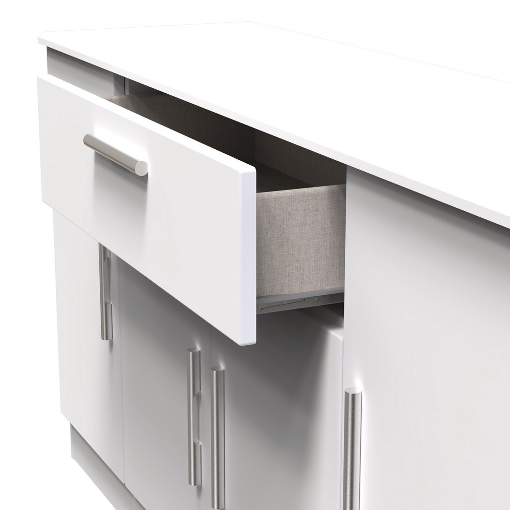 Knightsbridge Wide 4 Door 1 Drawer Sideboard