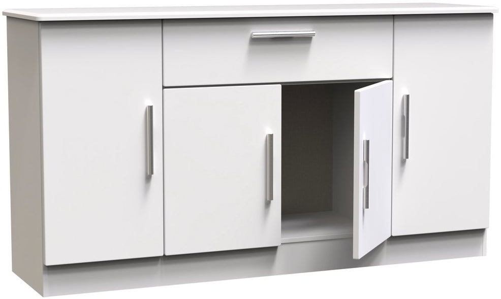 Knightsbridge Wide 4 Door 1 Drawer Sideboard