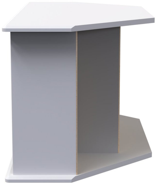 Knightsbridge 1 Drawer Corner TV Unit with Open Shelving