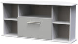 Knightsbridge 1 Drawer Corner TV Unit with Open Shelving