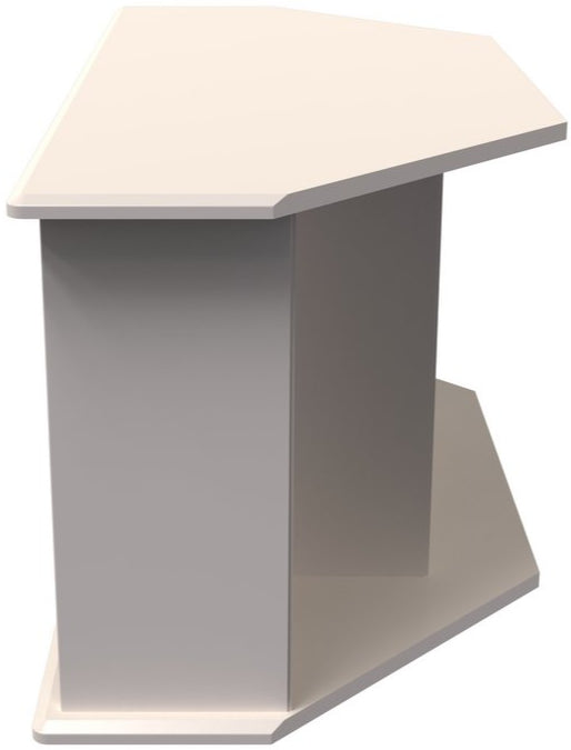 Knightsbridge 1 Drawer Corner TV Unit with Open Shelving