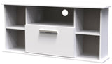 Knightsbridge 1 Drawer Corner TV Unit with Open Shelving