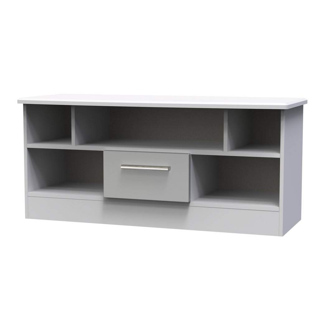 Knightsbridge 1 Drawer TV Unit with Open shelving