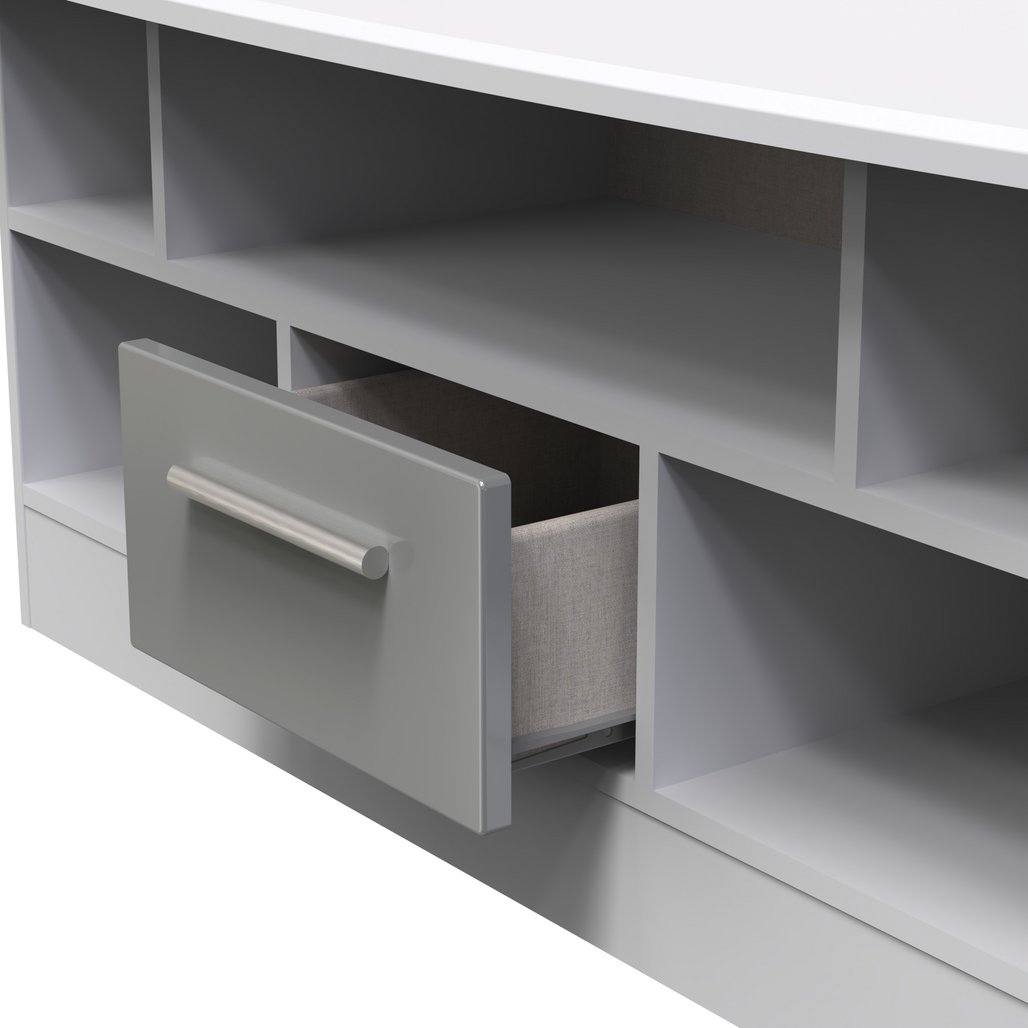 Knightsbridge 1 Drawer TV Unit with Open shelving