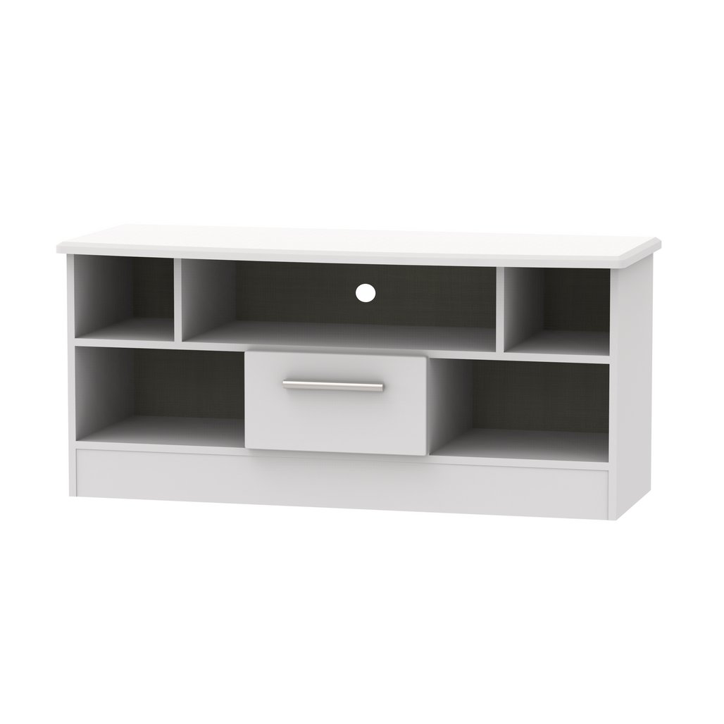 Knightsbridge 1 Drawer TV Unit with Open shelving